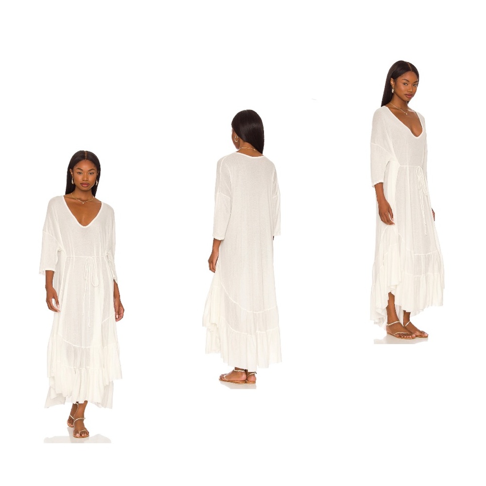 FREE PEOPLE Beach Collection Sunseeker Maxi Dress Obsidian NWT - Picture 8 of 13